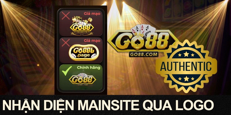 Cách nhìn logo để nhận biết đâu là Mainsite thật
